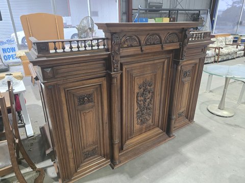 French 1800s antique unit