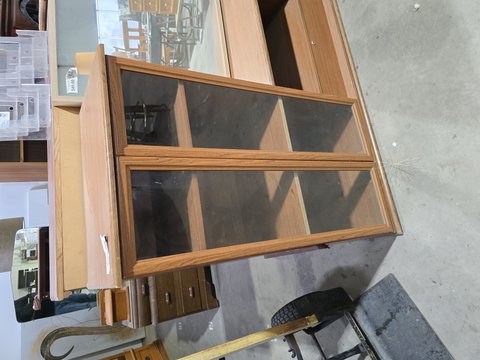 Thumbnail for Entertainment Unit - with Display Cabinet - 2