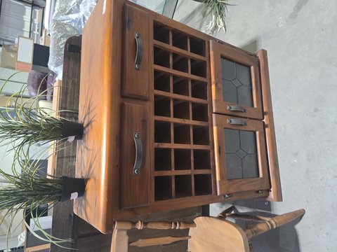 Wooden display unit