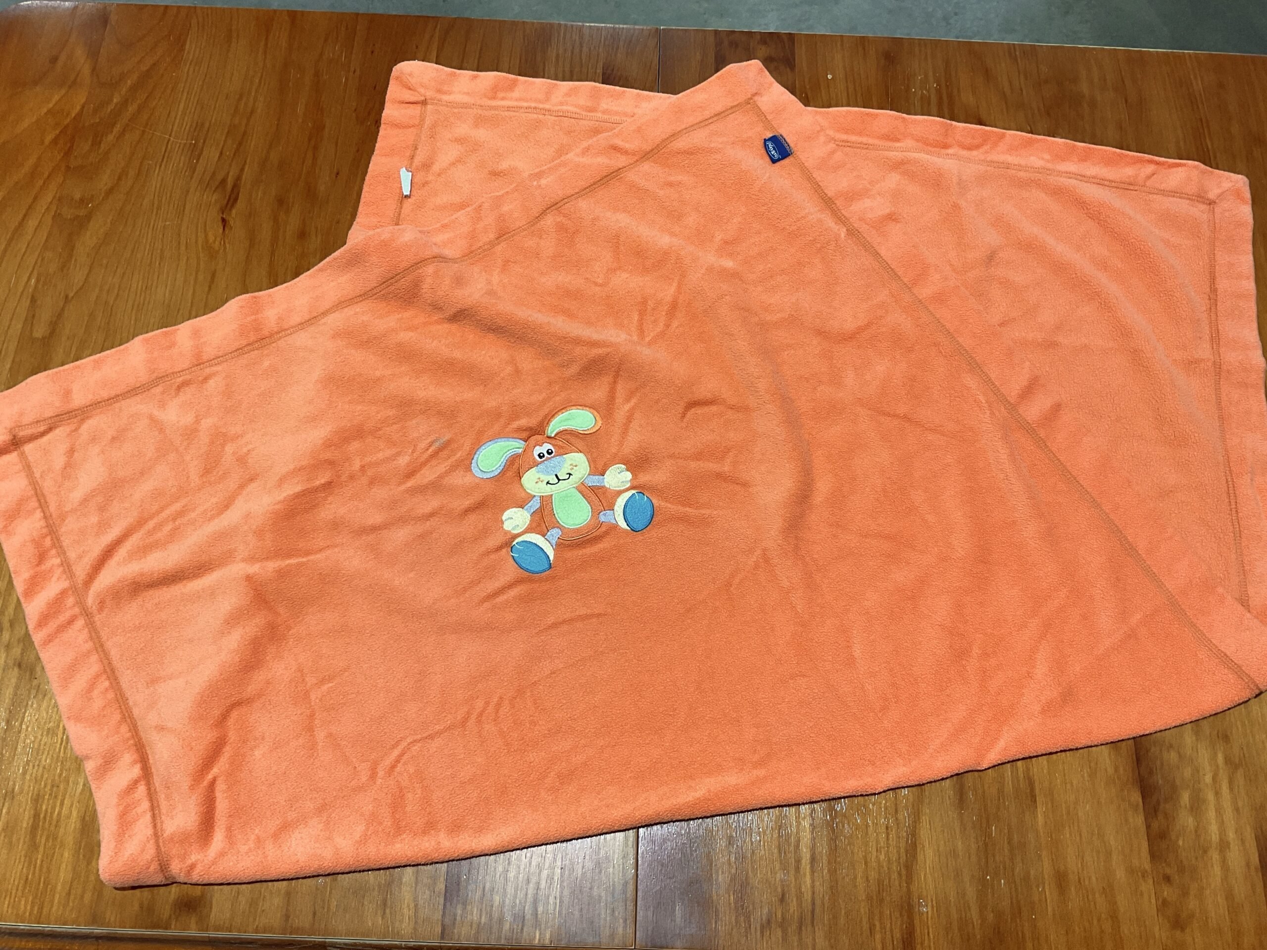 Baby Blanket - "Orange" "Orange"