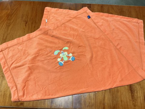 Baby Blanket - "Orange" "Orange"