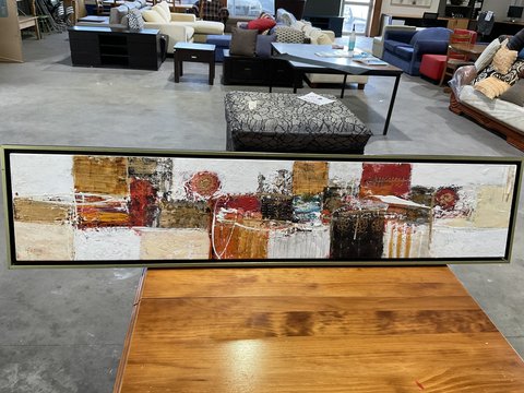 Art - Framed - "Narrow - Shapes" "Narrow - Shapes"
