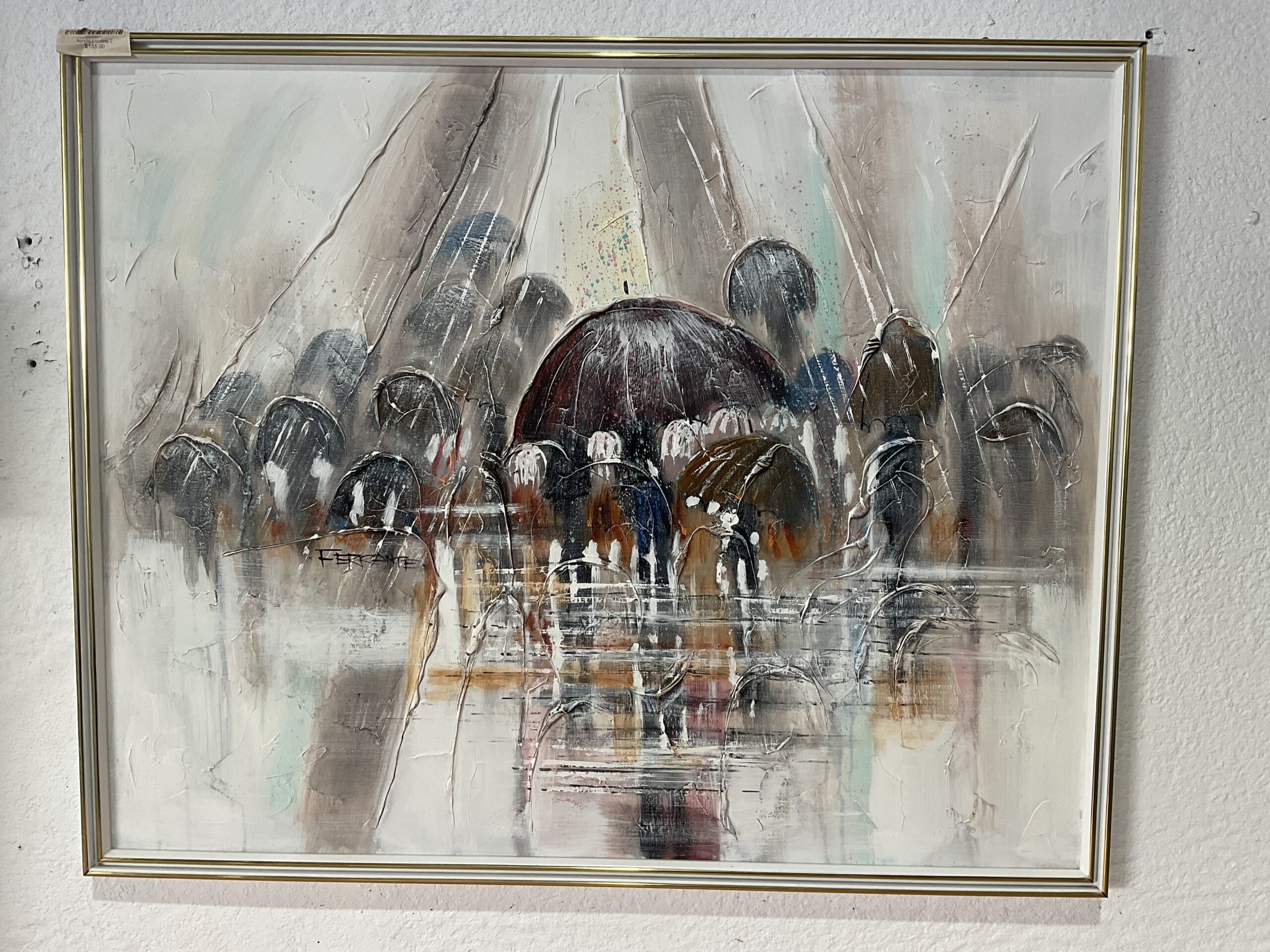 Art - Framed - "Umbrellas" "Umbrellas"