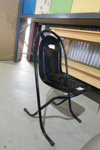 Outdoor Chair - Metal Sokol - New in Wrapping - "Black" "Black"