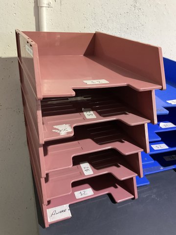 Paper Tray - Opaque - "Peach" "Peach"