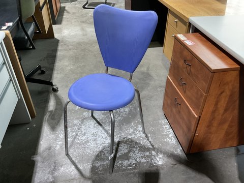 Blue Plastic Chair