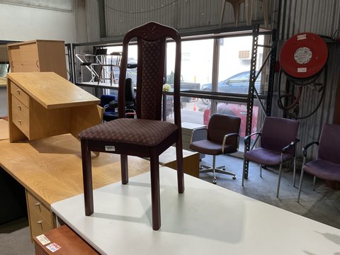 Thumbnail for Dining Chair - Red Wood - 2