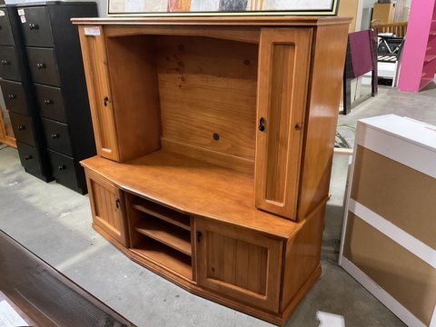 TV Unit with DVD Storage