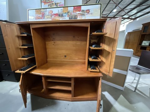 Thumbnail for TV Unit with DVD Storage - 2