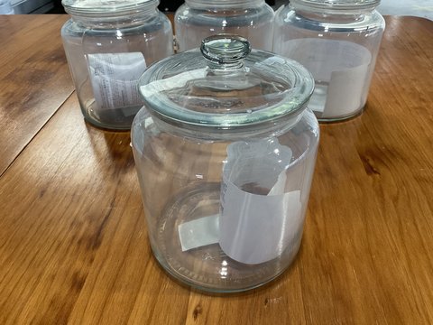Glass Jar - Sealed