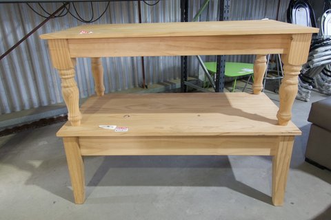 Coffee Table - Raw Pine