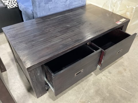 Thumbnail for Coffee Table - Large Wooden with Drawers - 2