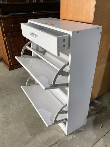 Shoe Rack - White