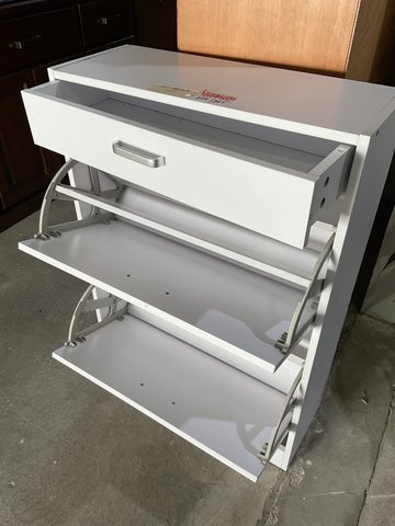 Thumbnail for Shoe Rack - White - 2