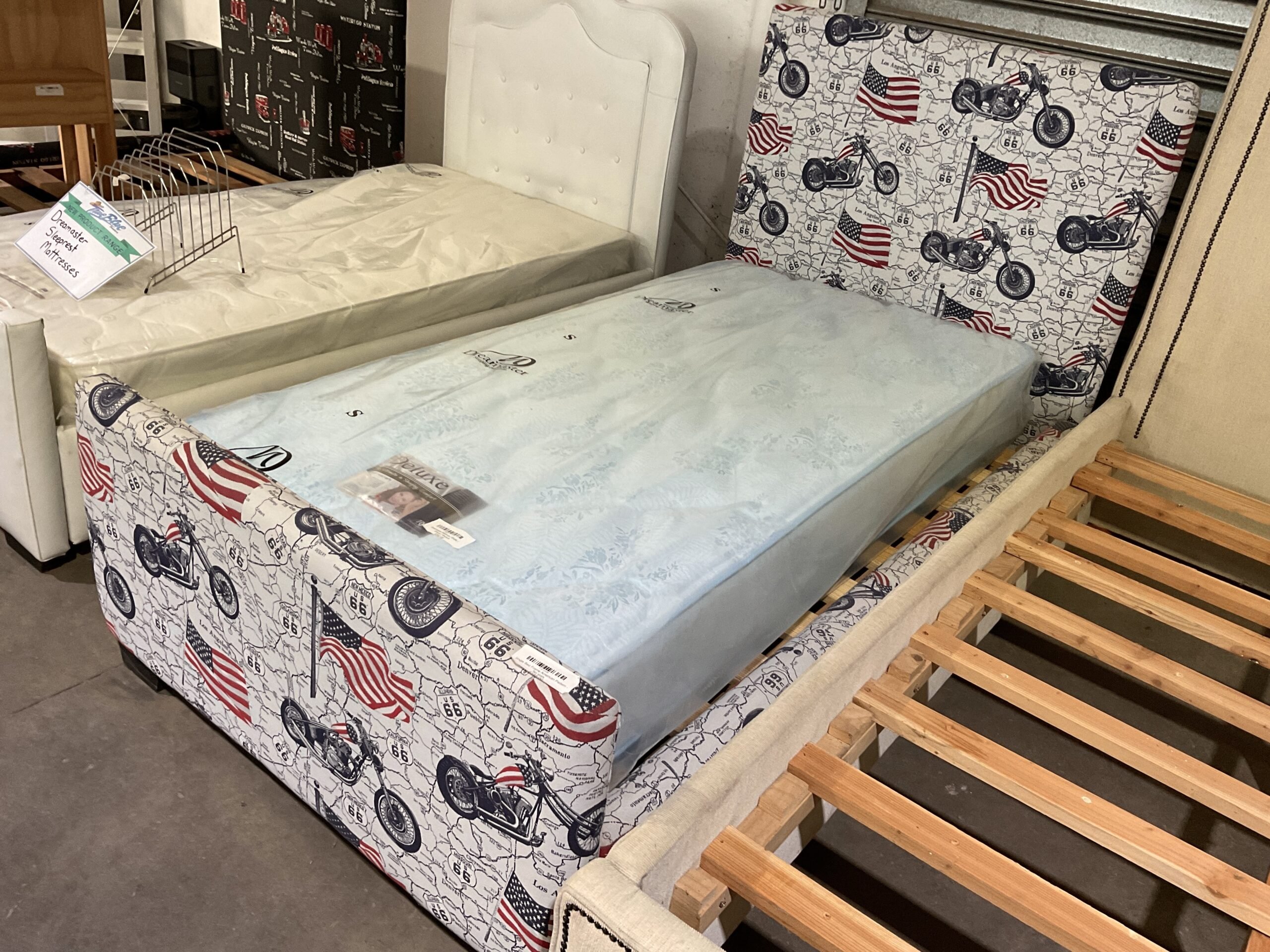 Bed Frame - American Pattern Single Bed