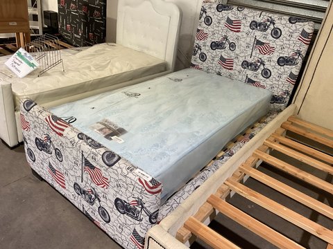 Bed Frame - American Pattern Single Bed