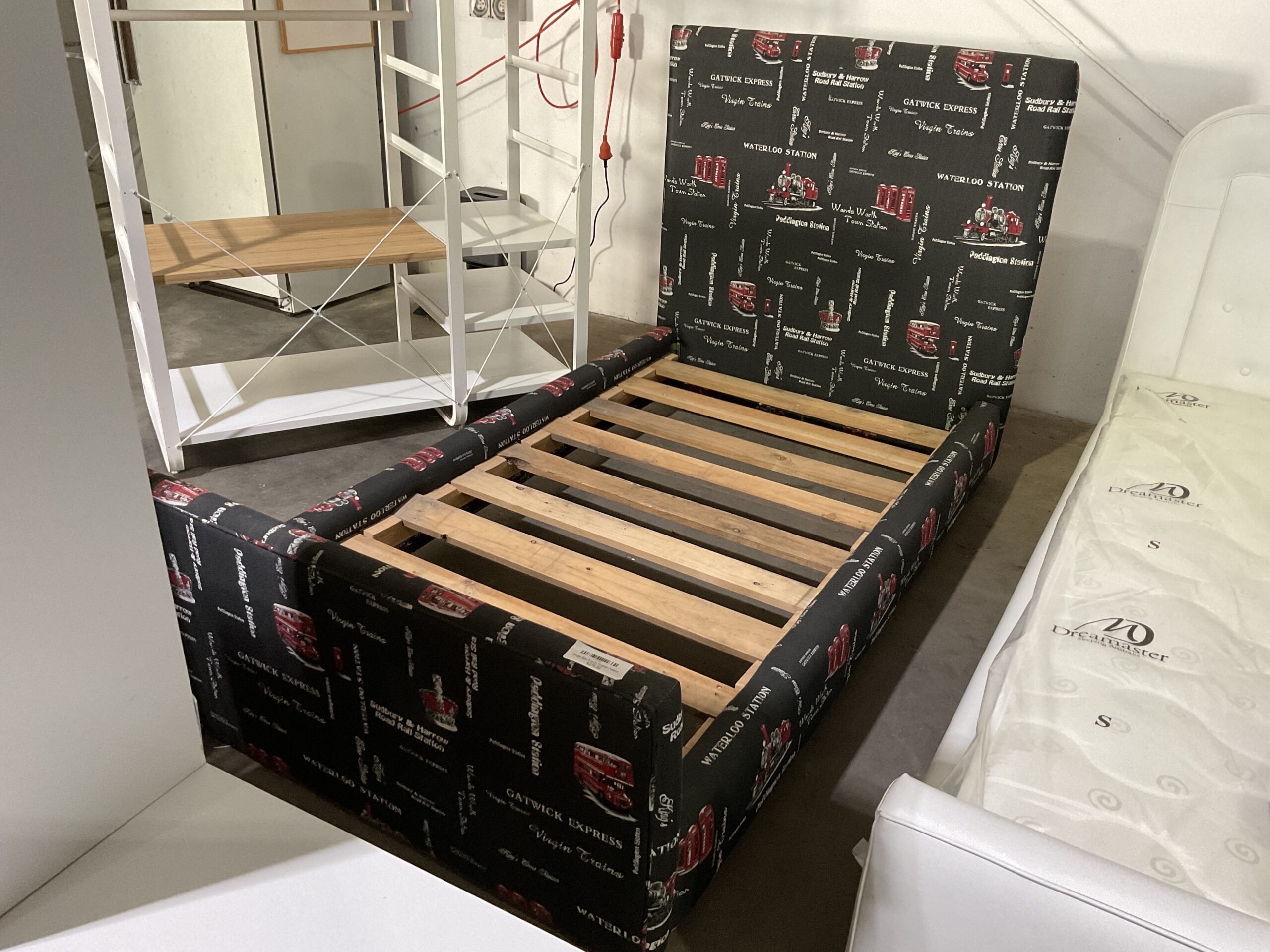 Bed Frame - English Pattern Single Bed