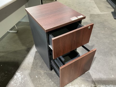 Mobile Pedestal - Mahogany 2 File