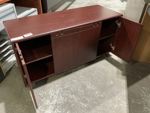 Thumbnail for Mobile Credenza - Mahogany - 2