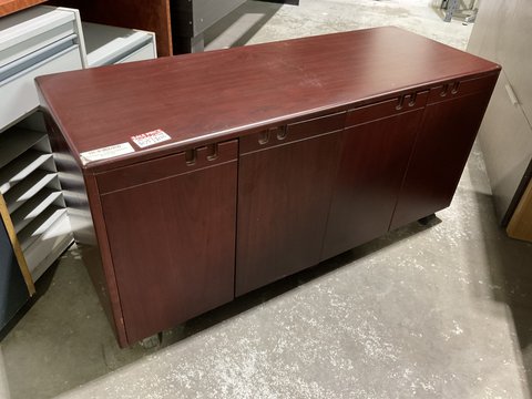 Mobile Credenza - Mahogany