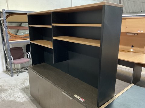Thumbnail for Desk Hutch - Tall Beech - 2