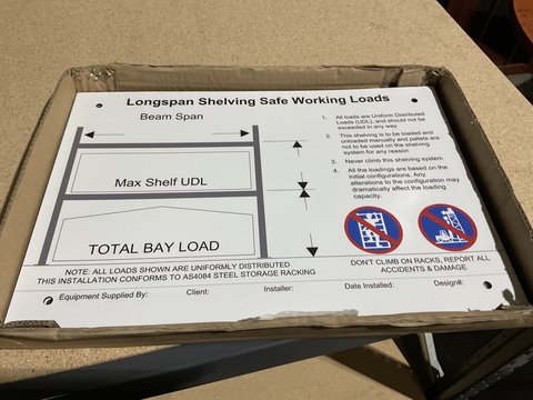 Thumbnail for Longspan - Loading Sign - 2
