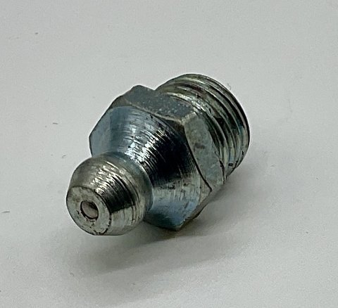 Grease Nipple Straight - Suits Greaser Bolts - Zinc