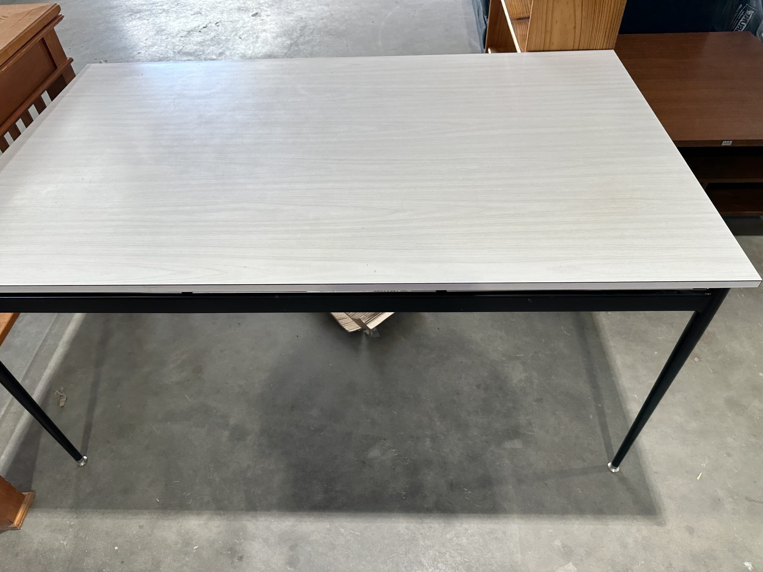 Dining Table - White Laminated