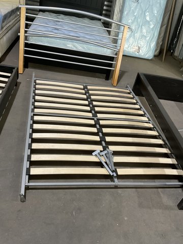 Timber and steel Queen BedFrame