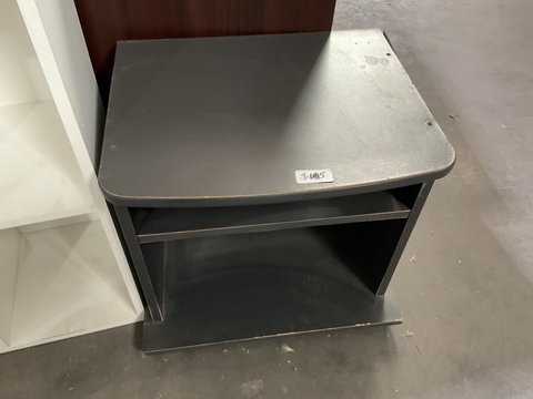 Open Front Pedestal - Deep Grey