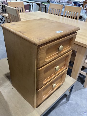 Side Table - 3 Drawers