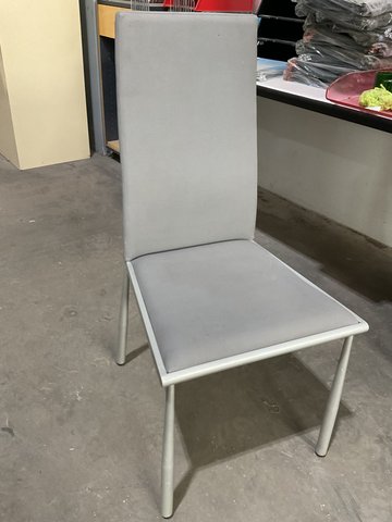 Grey High Back Dining Chair