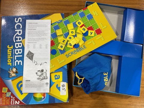 Thumbnail for Scrabble Junior - Boardgame - 2
