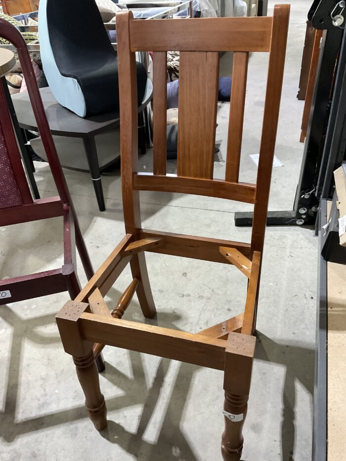 Dining Chair with Carved Legs - No Seat