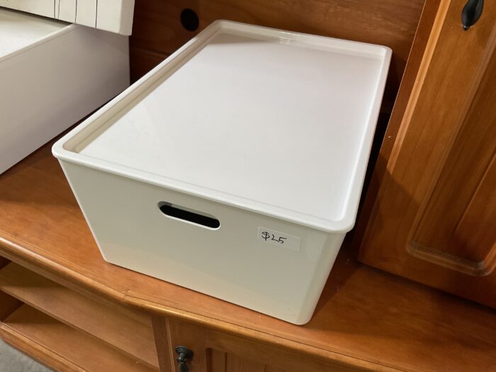 White Storage Boxes - Image 3