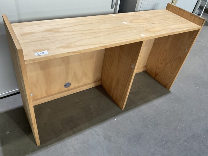 Raw Pine Desk Hutch